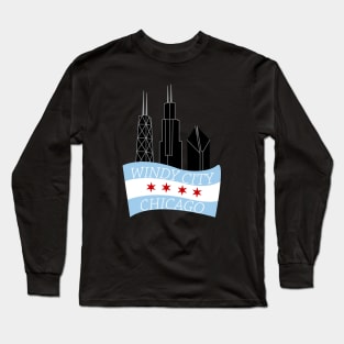 Windy City Chicago Long Sleeve T-Shirt